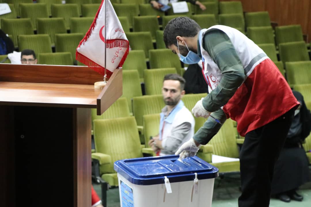 سومین دوره انتخابات دبیران کانونهای جوانان جمعیت هلال احمر استان گیلان برگزار شد